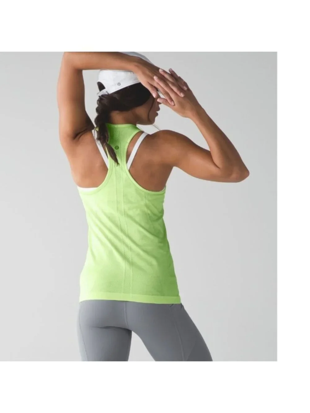 Lululemon Swiftly Tech Racerback Heathered Ray
